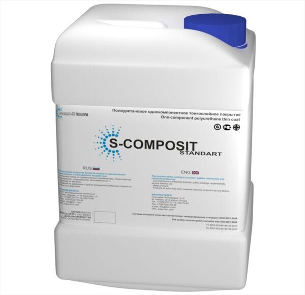 S-COMPOSIT™ STANDART - полиуретановый защитно-декоративный состав